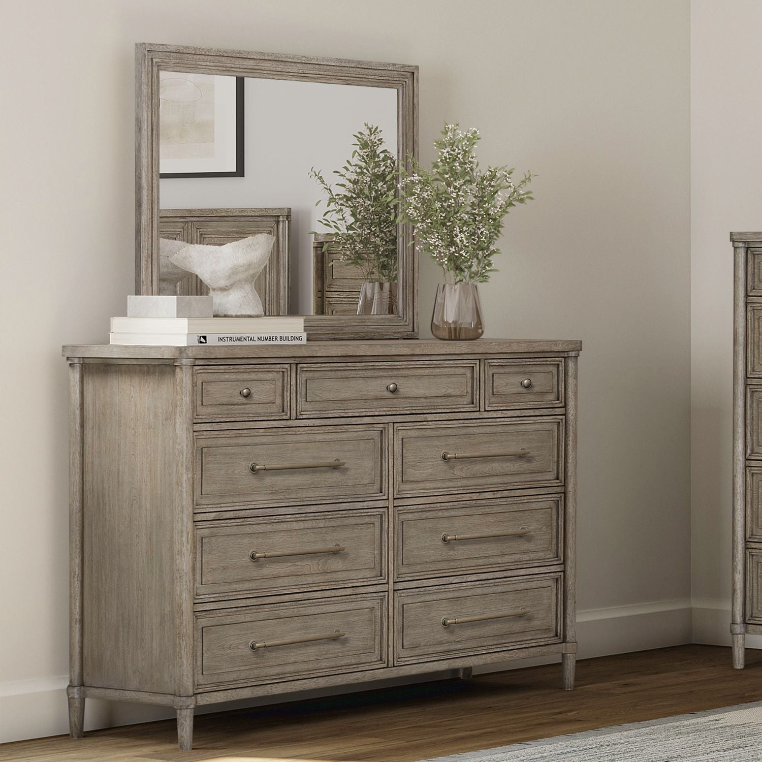 Rochelle Park Dresser & Mirror