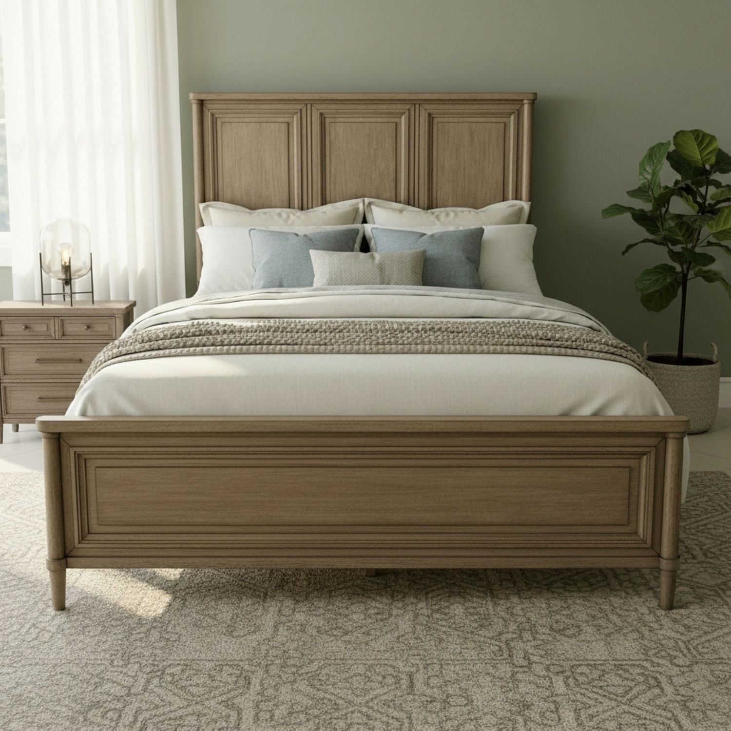 Rochelle Park Queen Panel Bed