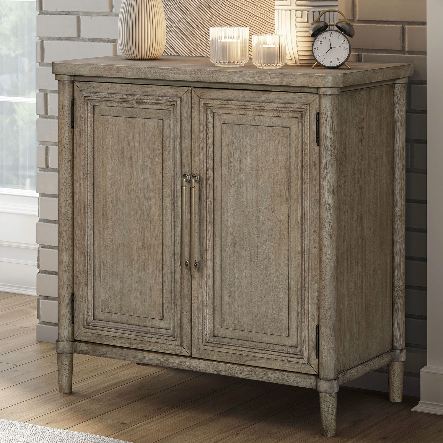 Rochelle Park Bedside Chest with Charging Station