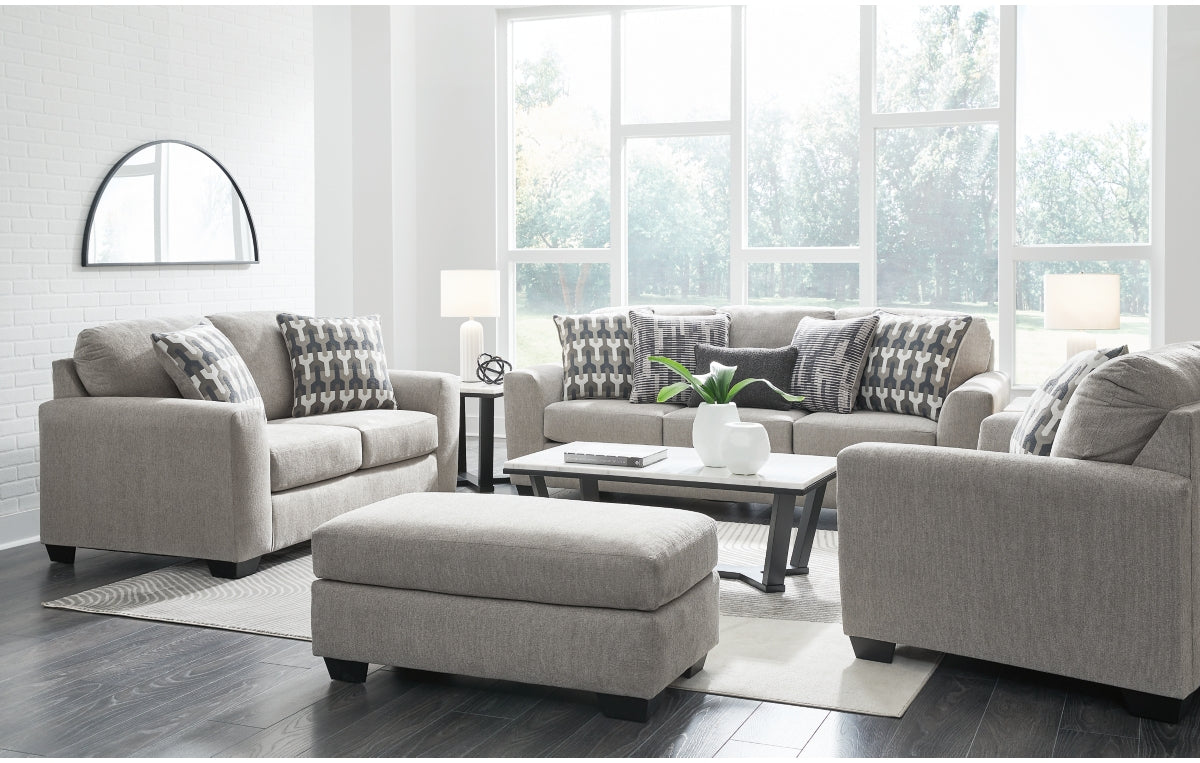 Avenal Park Sofa, Loveseat, Chair and Ottoman