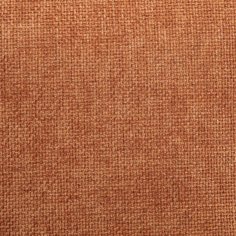 Octavia Tufted Upholstered Rectangular Ottoman Orange