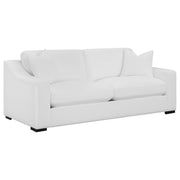 Ashlyn Upholstered Track Arm Sofa White