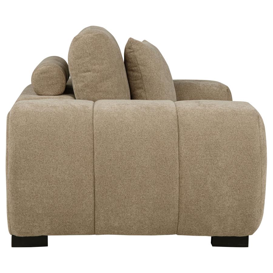 Octavia Tufted Upholstered Accent Chair Camel