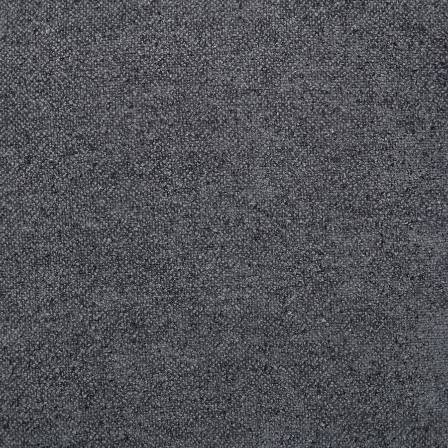 Octavia Tufted Upholstered Rectangular Ottoman Charcoal Grey