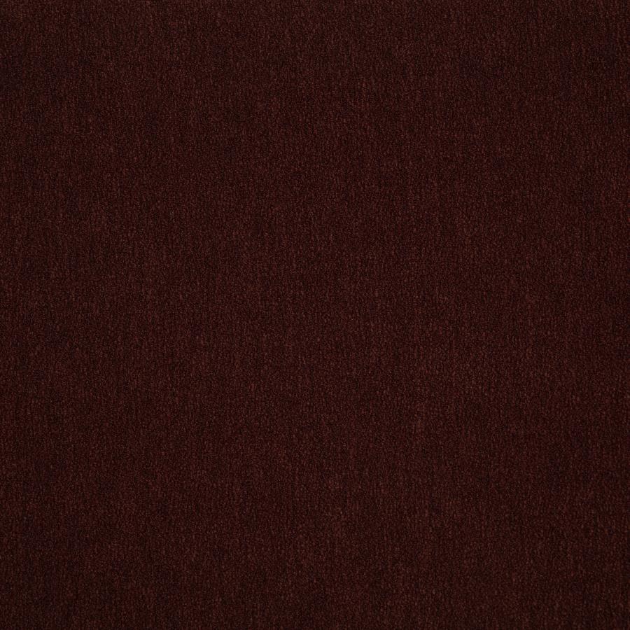 Ruth Fabric Upholstered Track Arm Accent Chair Rust Red