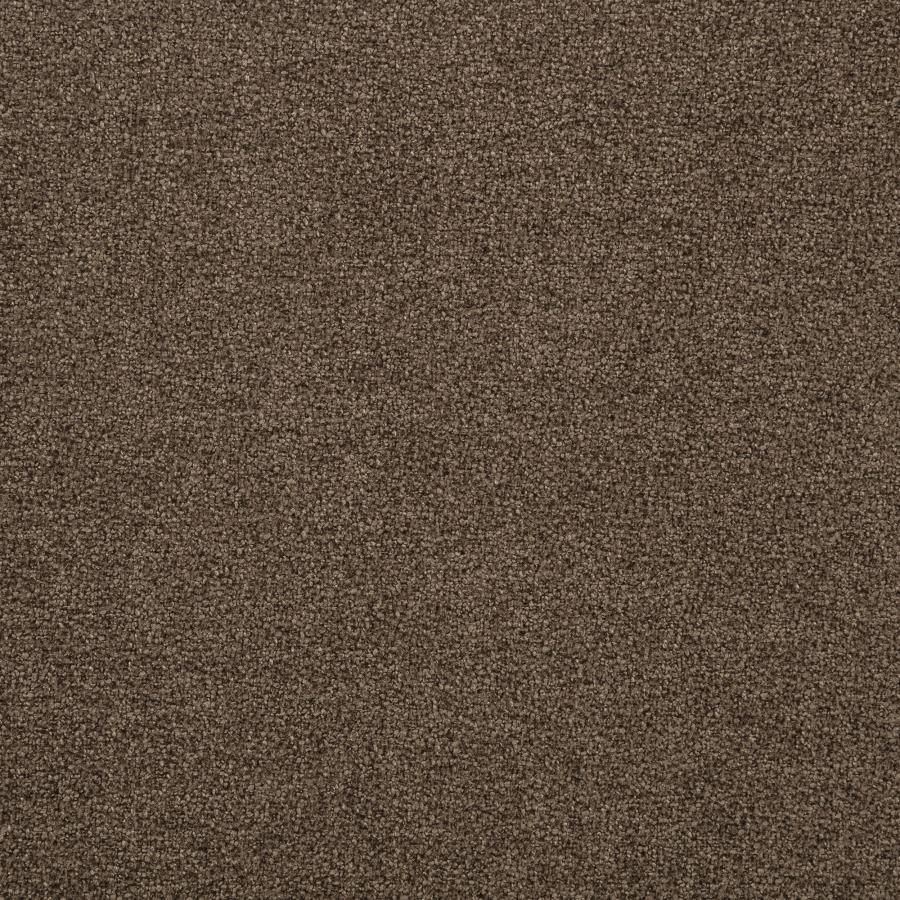 Casarin Fabric Channel-Back Sofa Brown