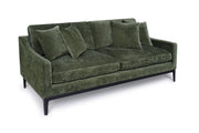 Duarte Transitional Upholstered Sofa with Reversible Cushions Dark Moss