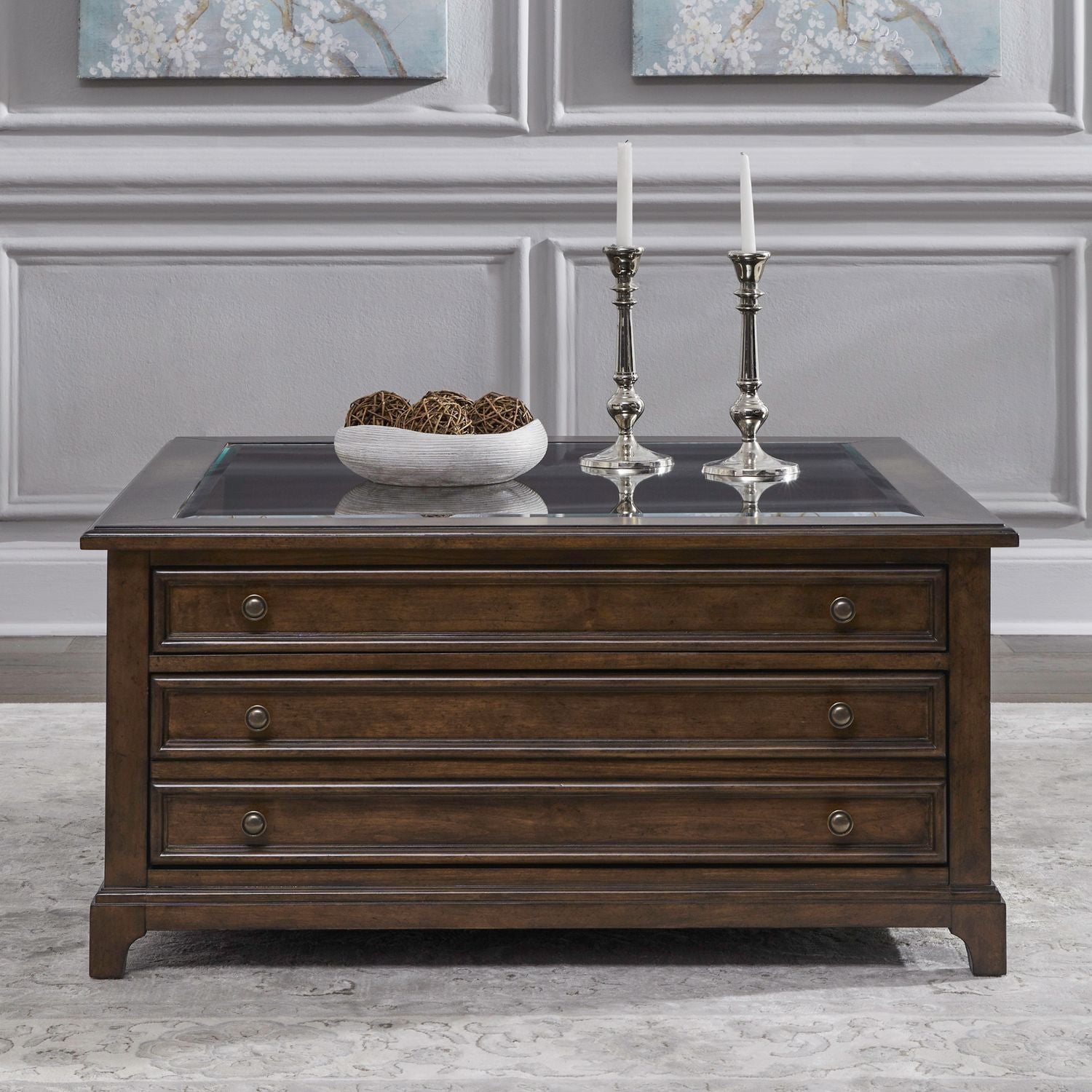 Arden Road Square Collector Cocktail Table