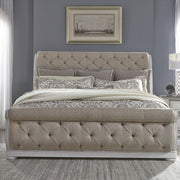 Abbey Park King Upholstery Sleigh Bed