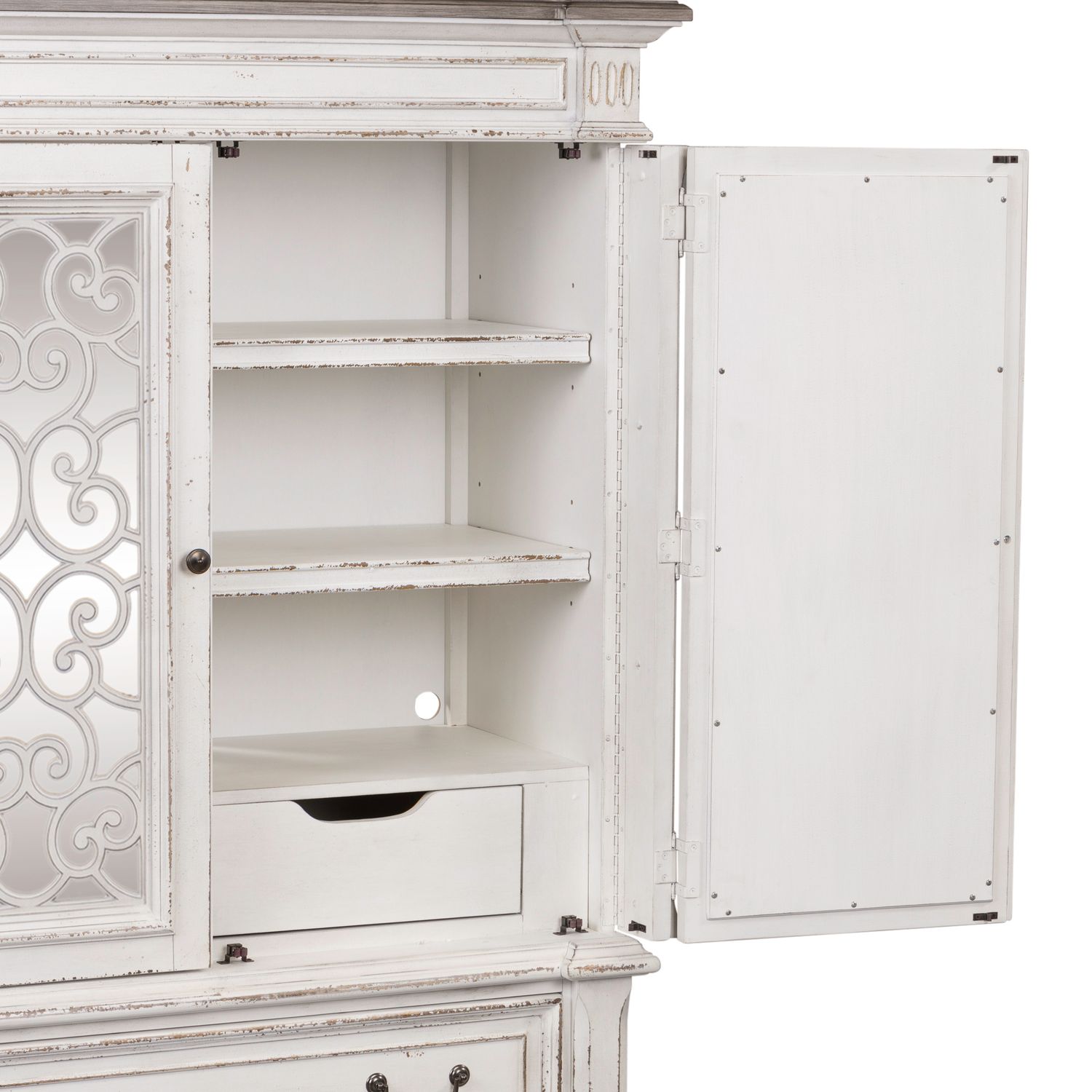 Abbey Park Mirrored Door Chest