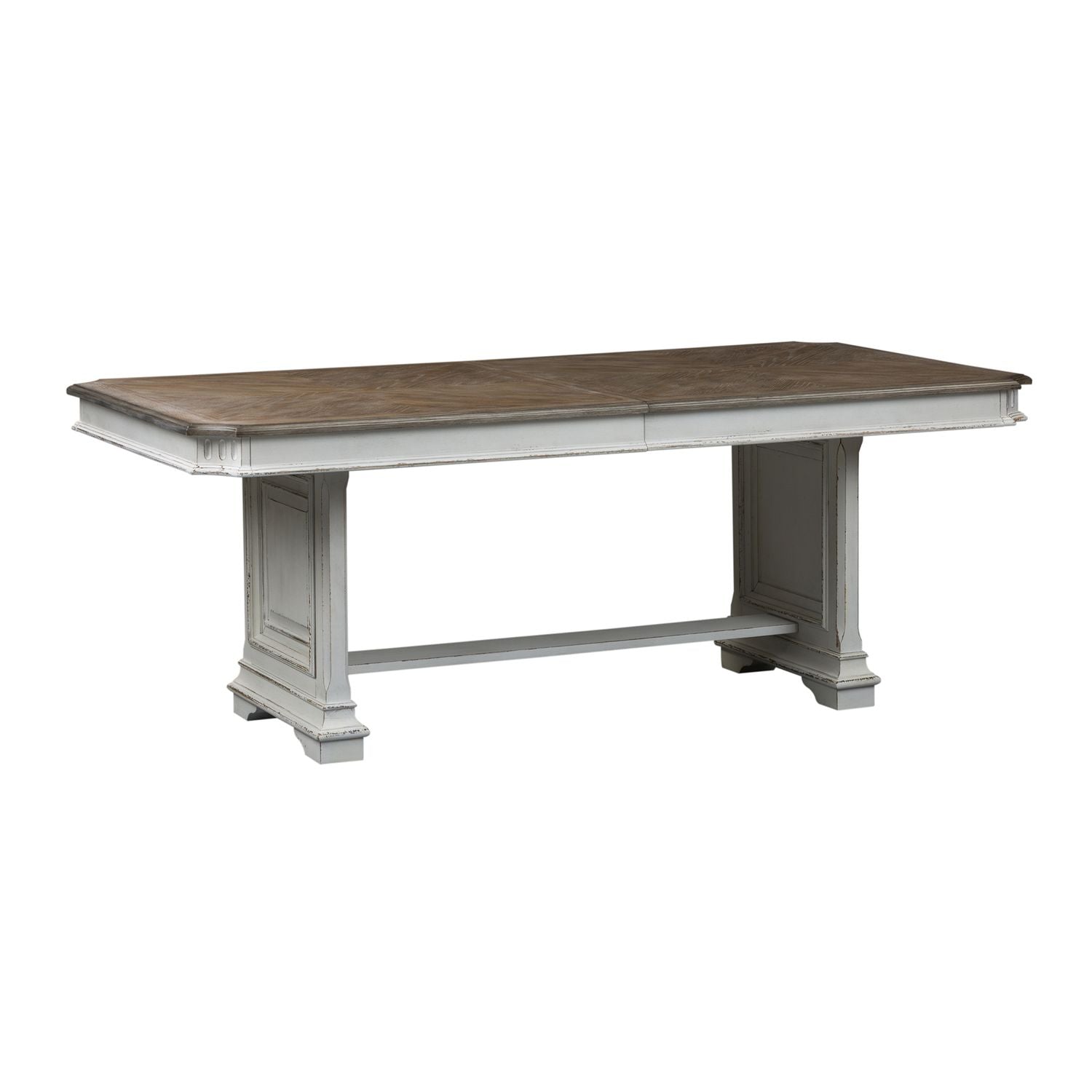 Abbey Park 5 Piece Trestle Table Set