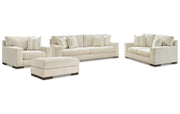 Maggie Sofa, Loveseat, Chair and Ottoman