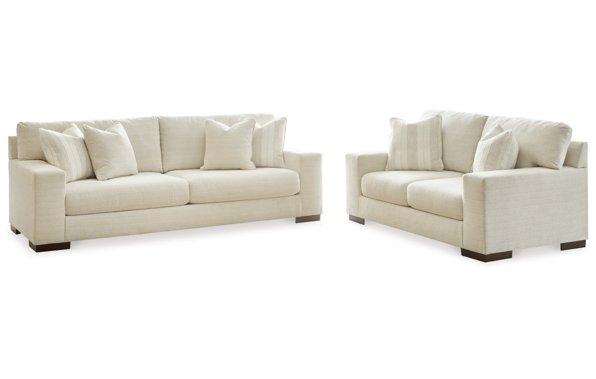 Maggie Sofa and Loveseat