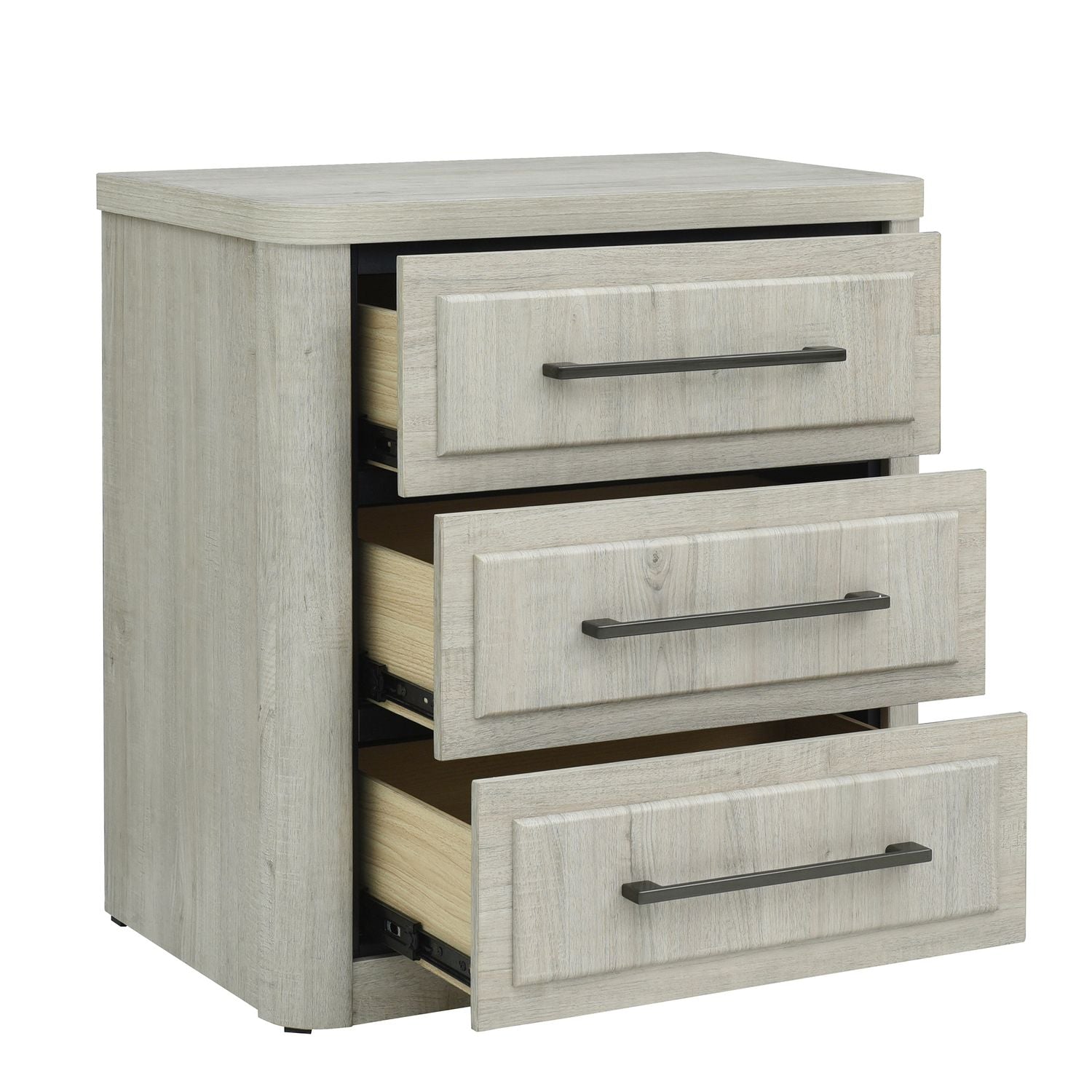 Modern Play Nightstand with Charging Station