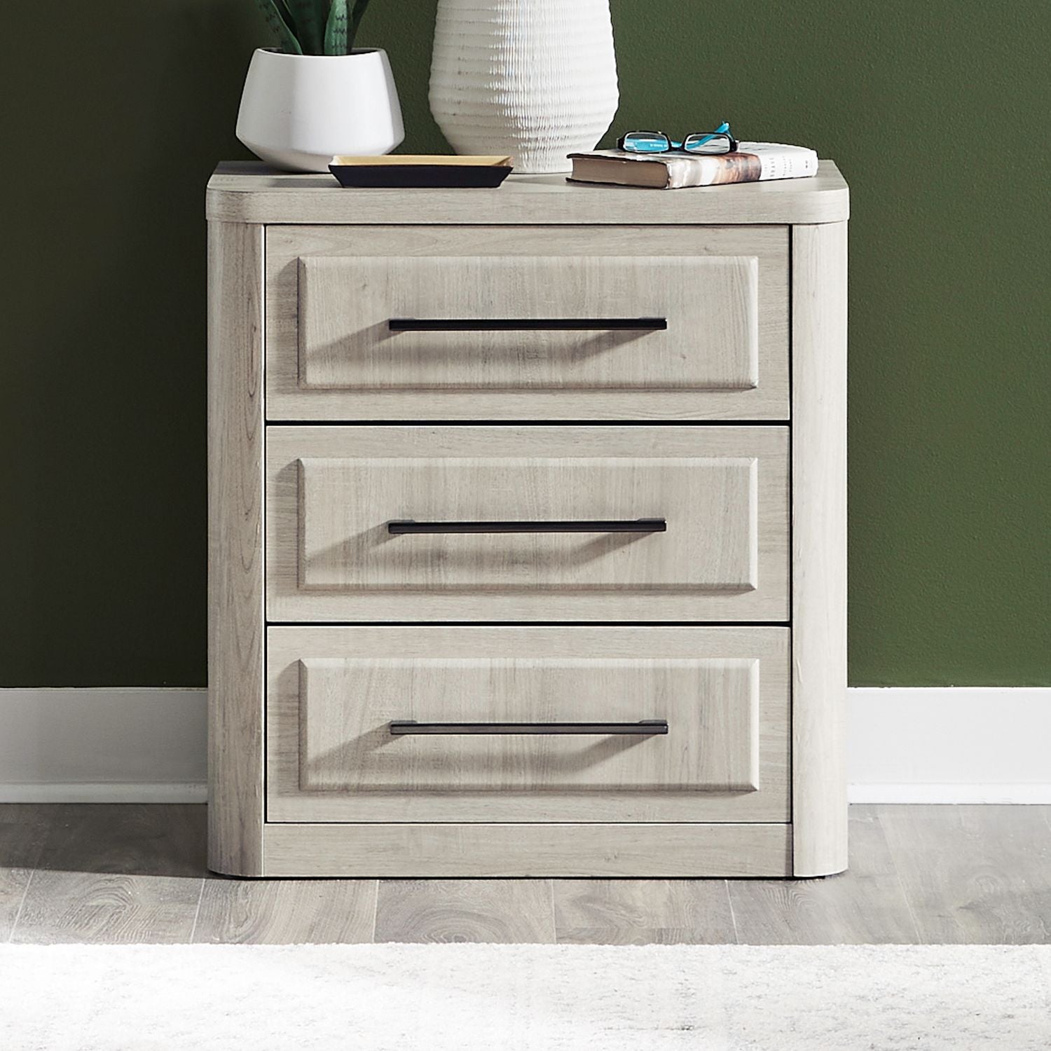 Modern Play Nightstand with Charging Station