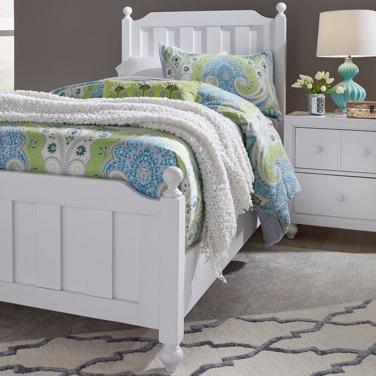 Cottage View Full Panel Headboard & Footboard
