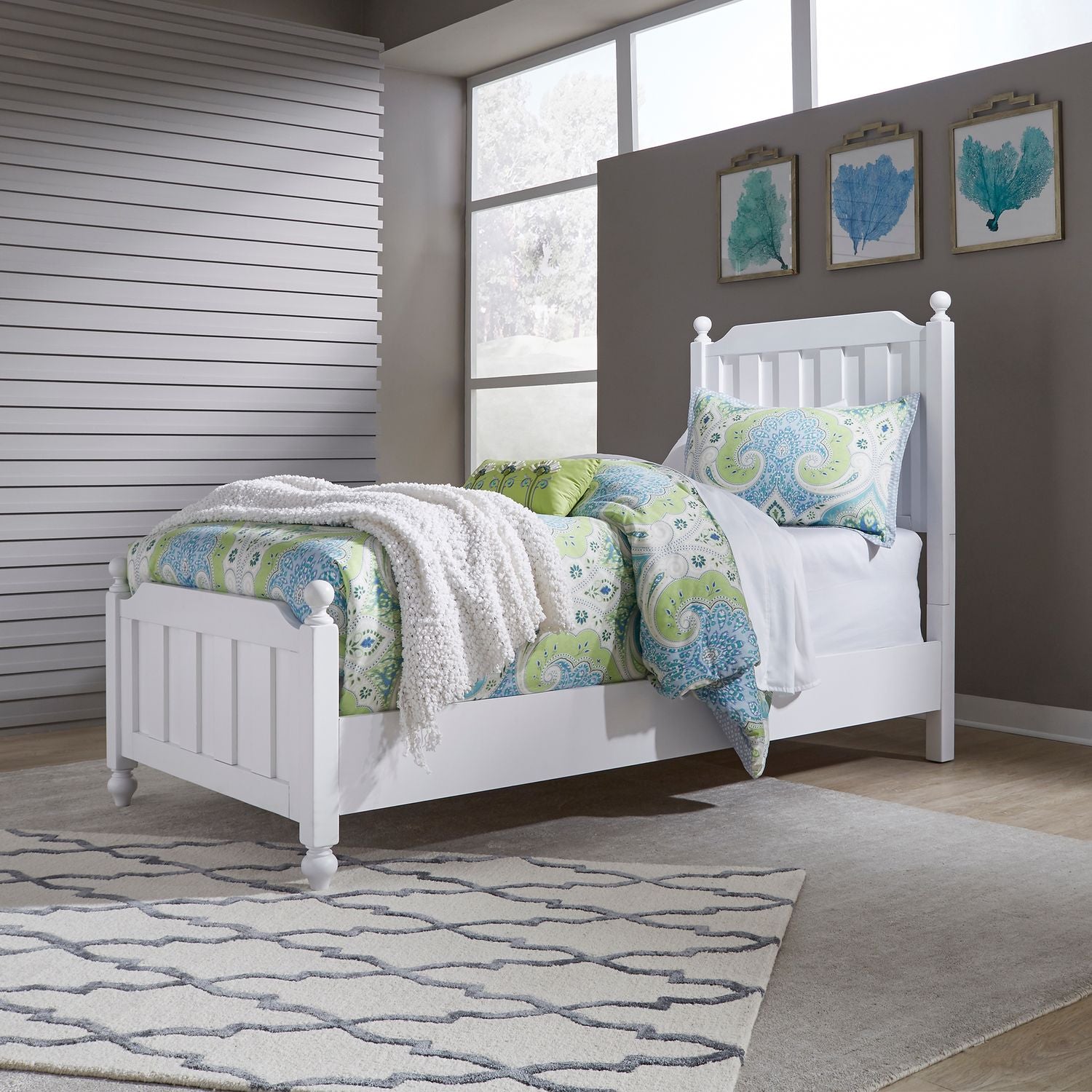 Cottage View Full Panel Headboard & Footboard