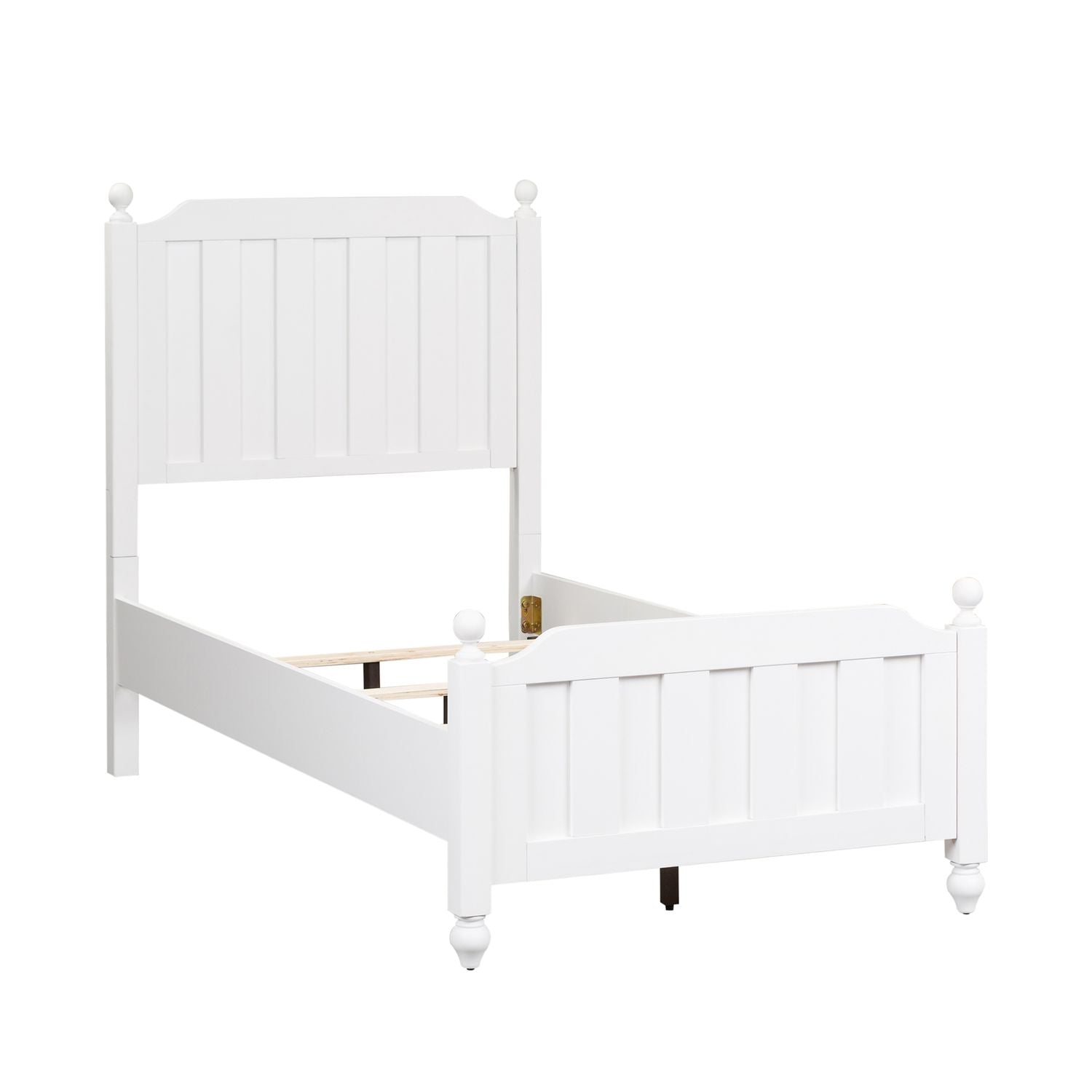 Cottage View Twin Panel Bed, Dresser & Mirror