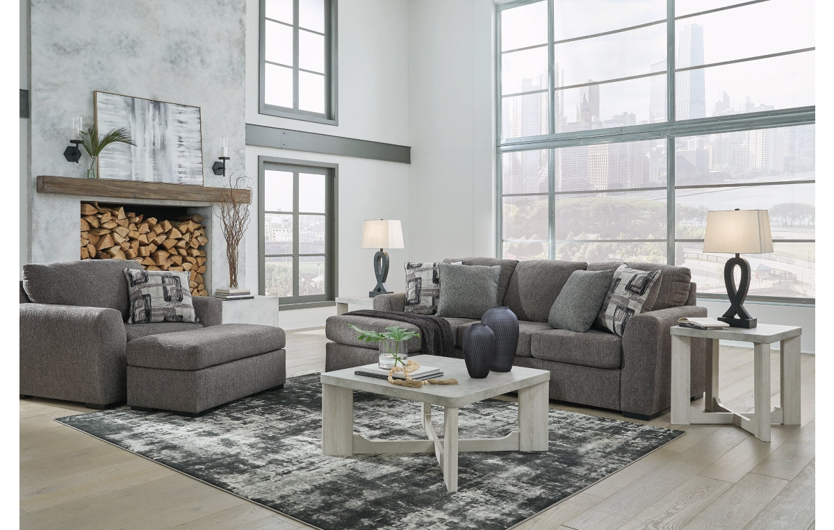 Gardiner Sofa Chaise with Ottoman