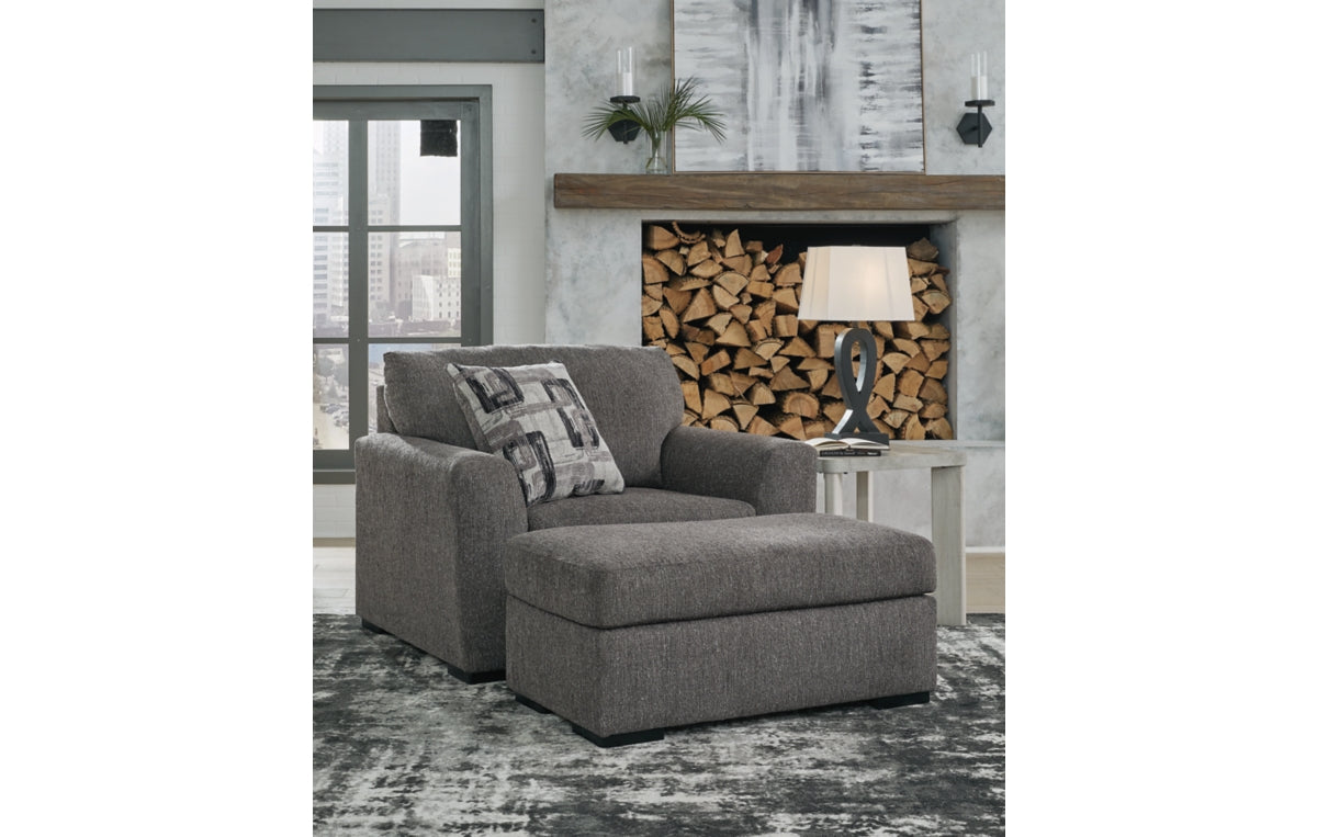 Gardiner Chair and Ottoman