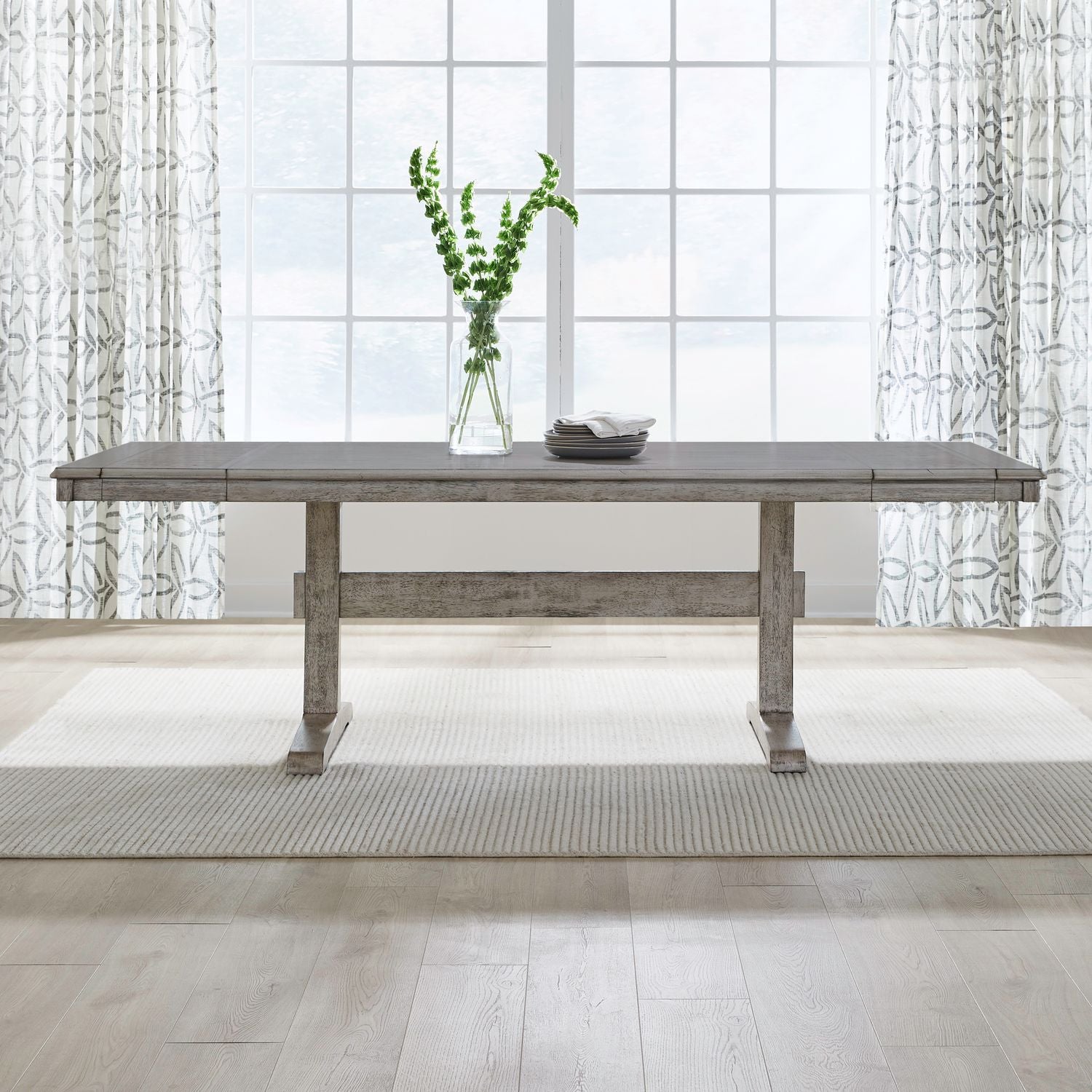 Hallendale Trestle Table Set