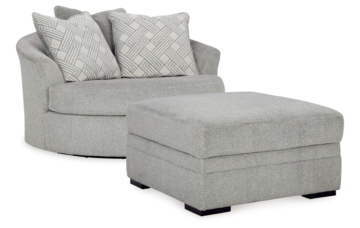 Casselbury Chair and Ottoman