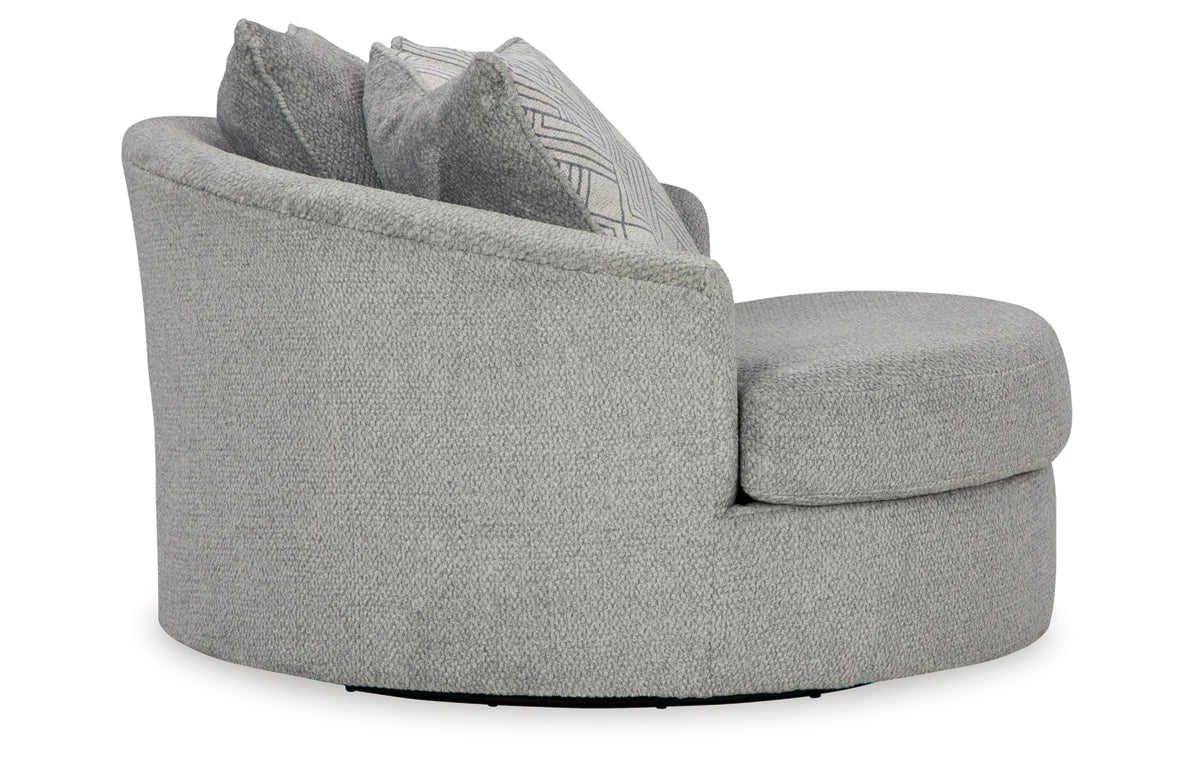Casselbury Oversized Swivel Accent Chair