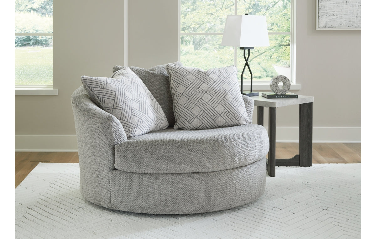 Casselbury Oversized Swivel Accent Chair