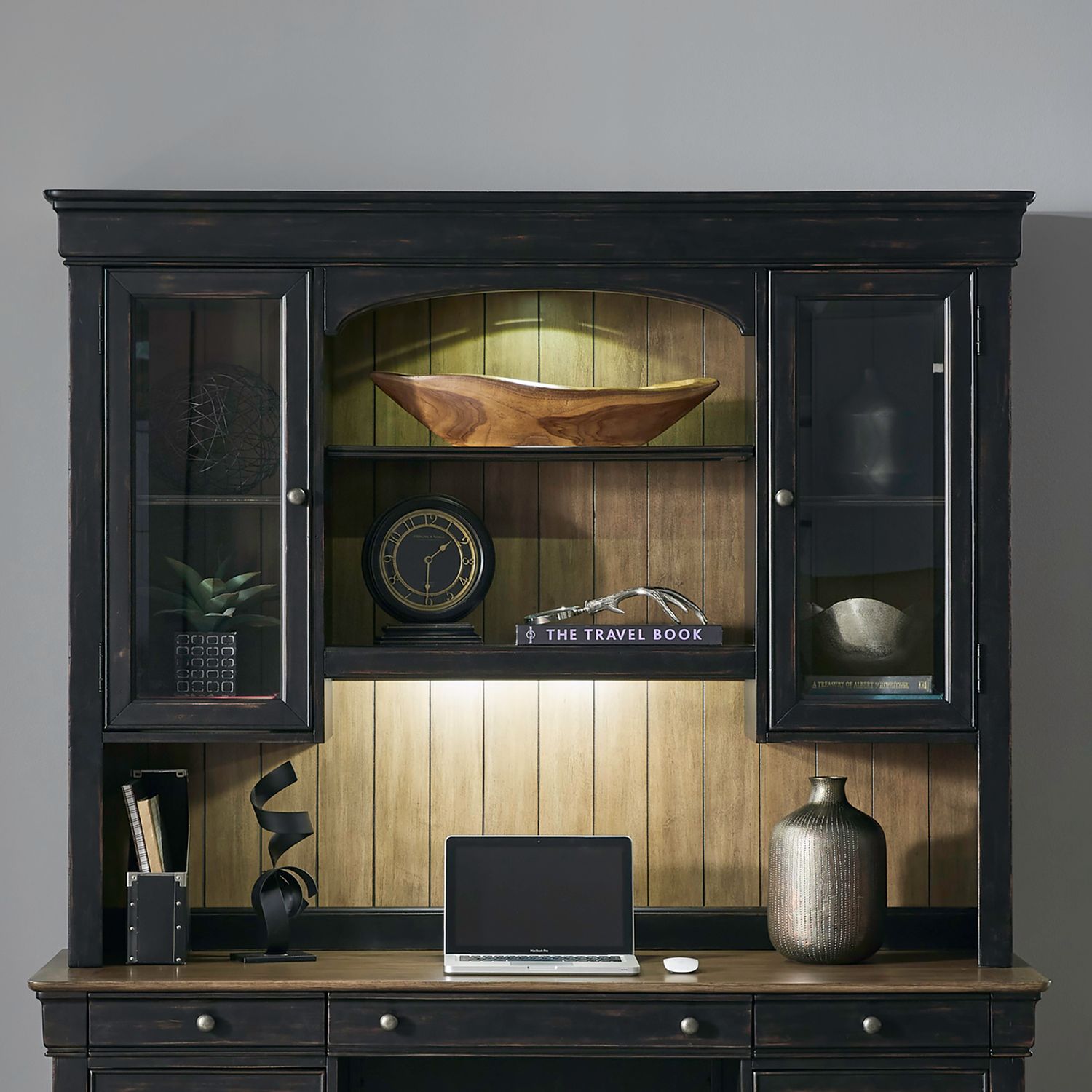 Meritage Jr Executive Credenza Hutch