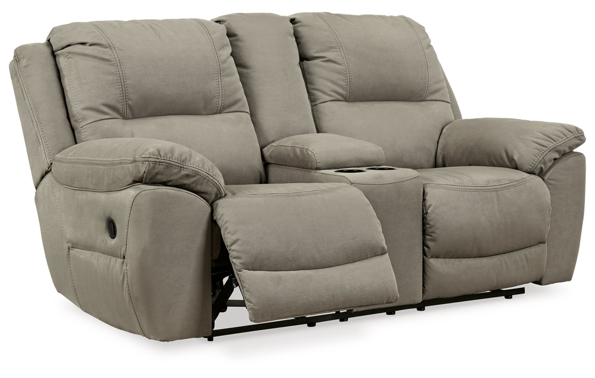 Next-Gen Gaucho Reclining Loveseat with Console