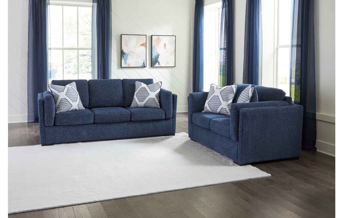 Evansley Sofa and Loveseat