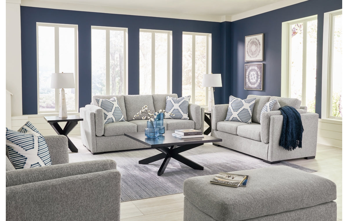 Evansley Sofa, Loveseat, Chair and Ottoman