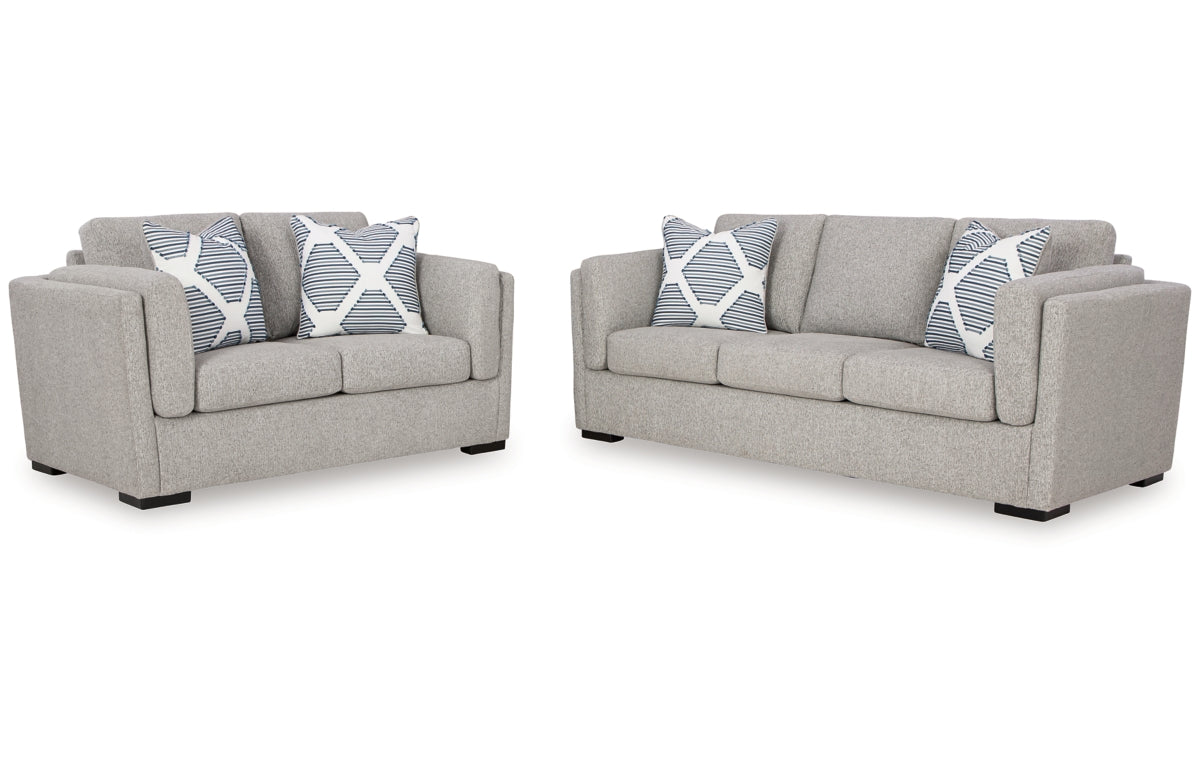 Evansley Sofa and Loveseat