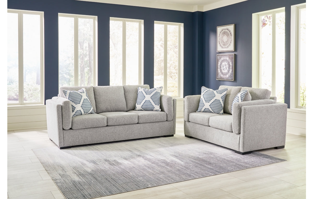 Evansley Sofa and Loveseat