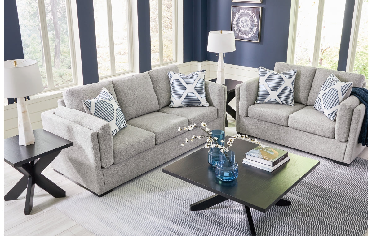 Evansley Sofa and Loveseat