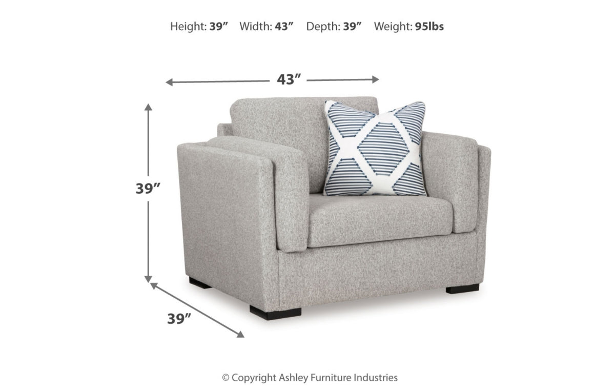 Evansley Chair and Ottoman