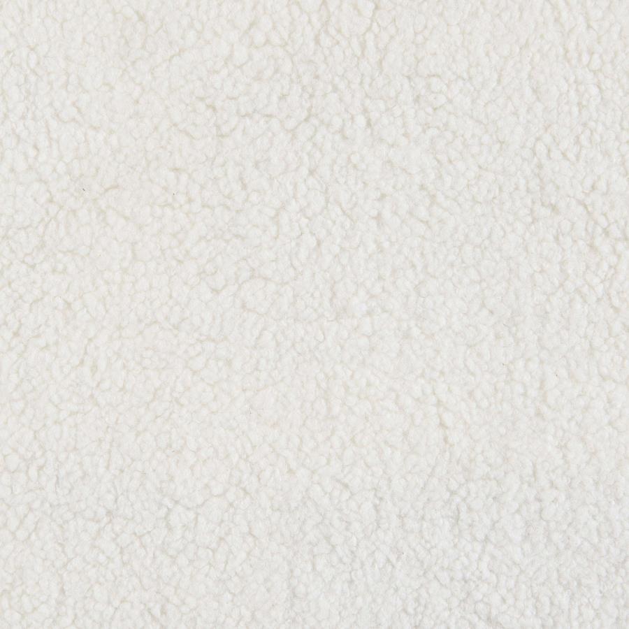 Sunny Square Upholstered Ottoman Natural