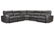 Samperstone 5-Piece Power Reclining Sectional