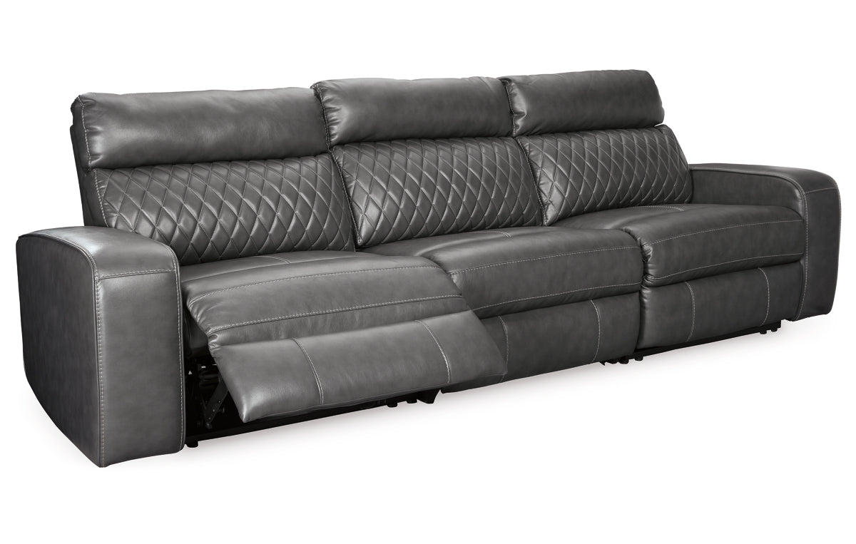 Samperstone 3-Piece Power Reclining Sectional Sofa