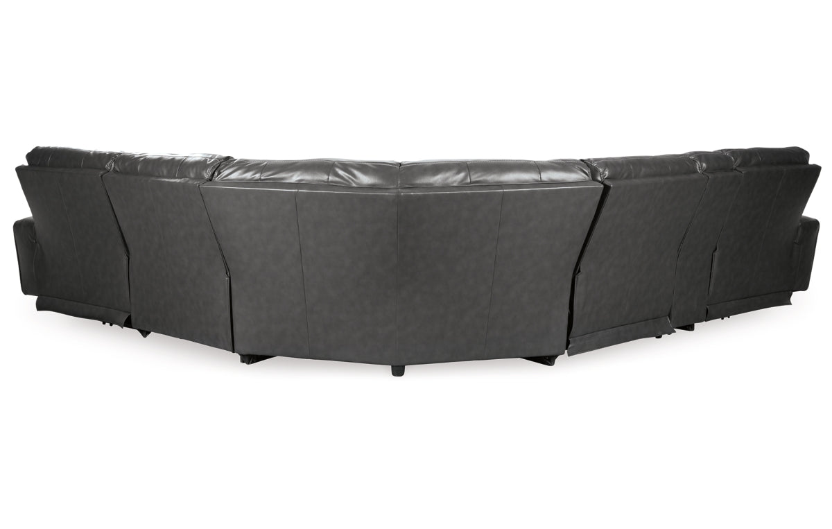 Samperstone 6-Piece Power Reclining Sectional