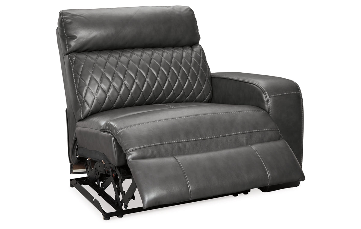 Samperstone 2-Piece Power Reclining Sectional Loveseat
