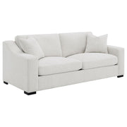 Ashlyn Fabric Upholstered Sloped Arm Sofa Sand