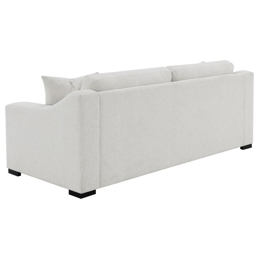 Ashlyn Fabric Upholstered Sloped Arm Sofa Sand
