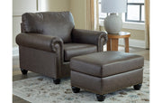 Roxmere Chair and Ottoman
