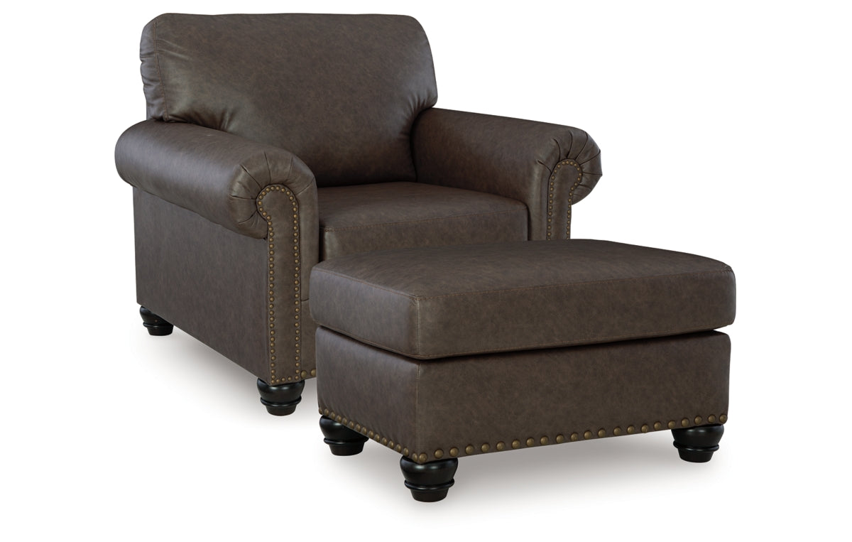 Roxmere Chair and Ottoman