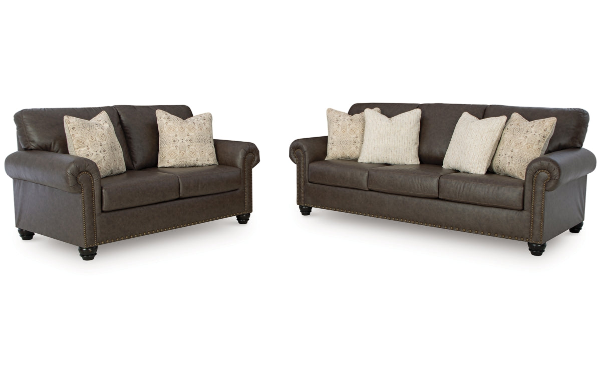 Roxmere Sofa and Loveseat