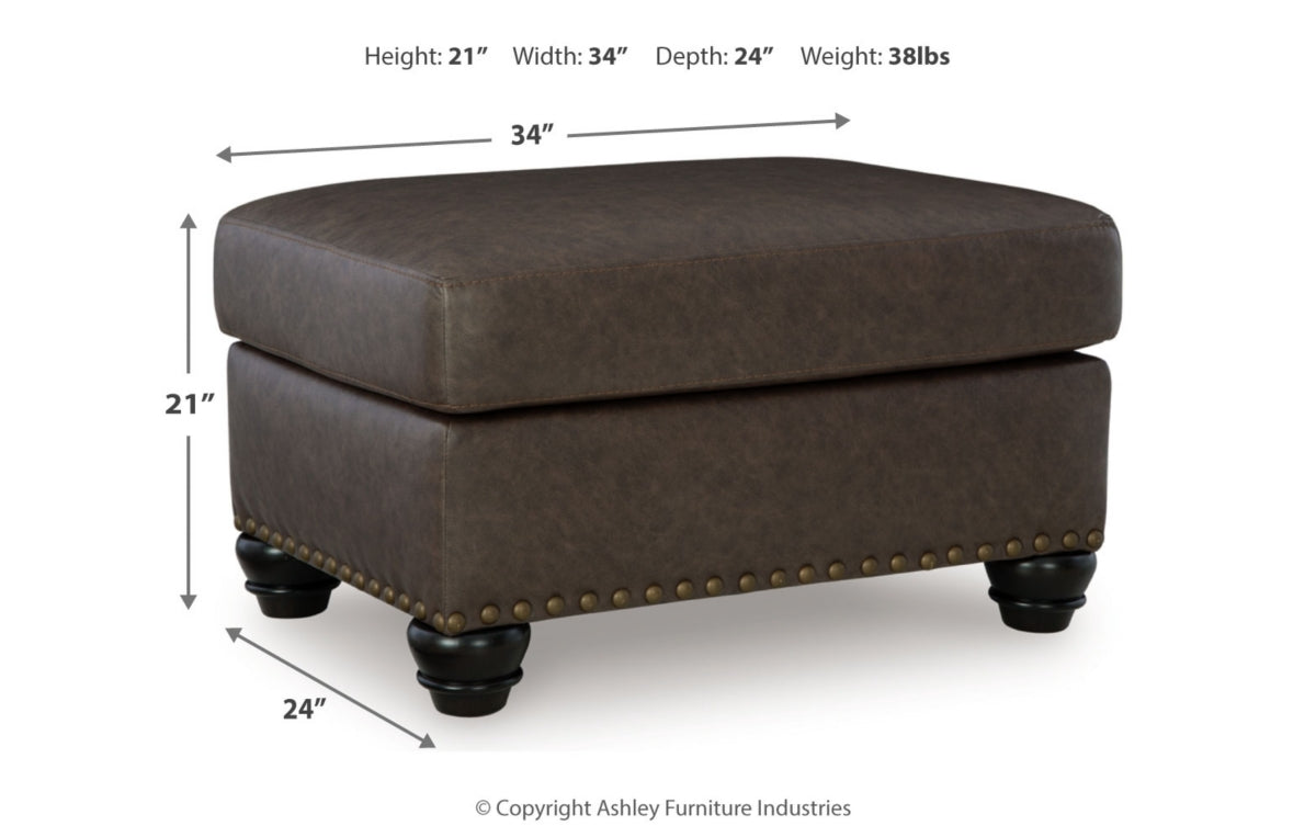 Roxmere Chair and Ottoman