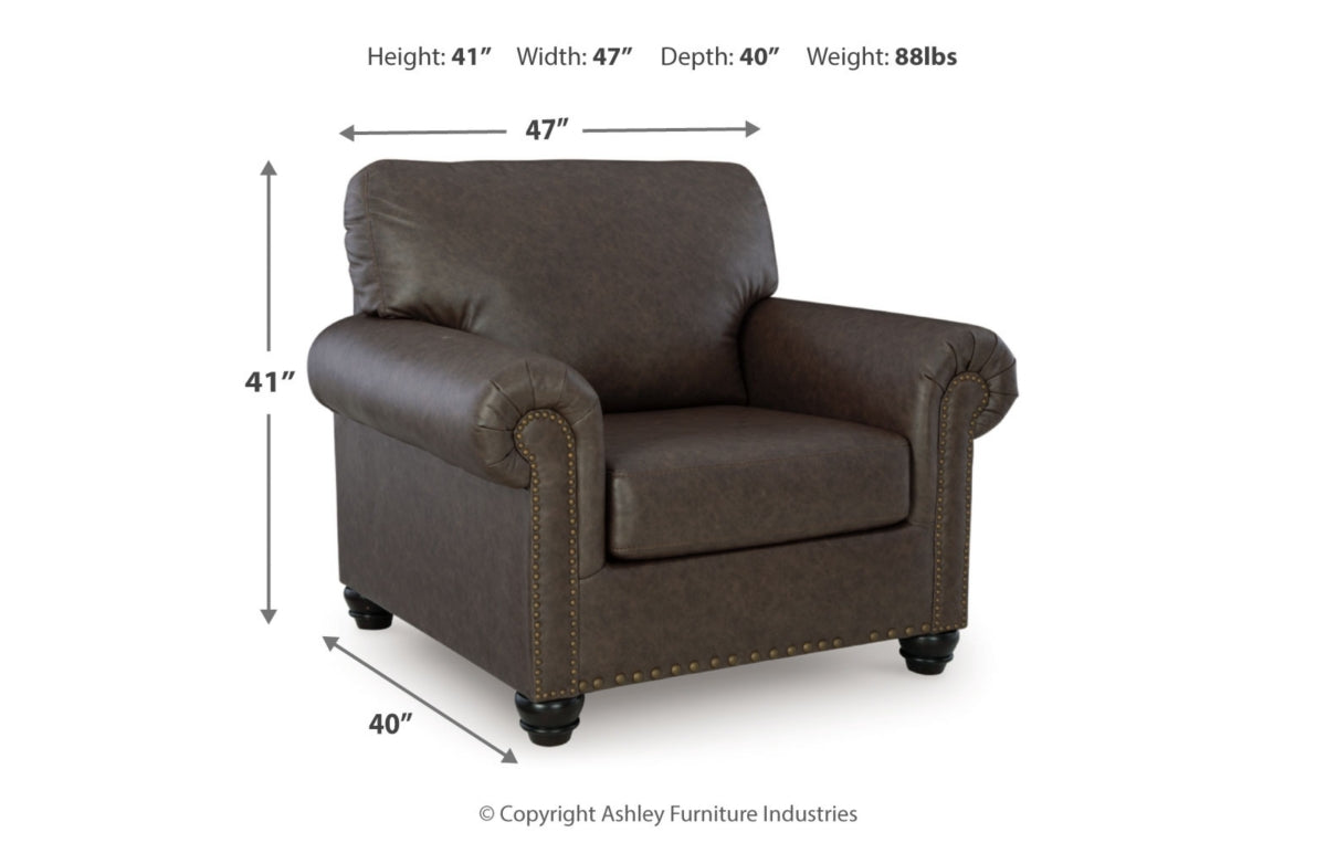 Roxmere Chair and Ottoman