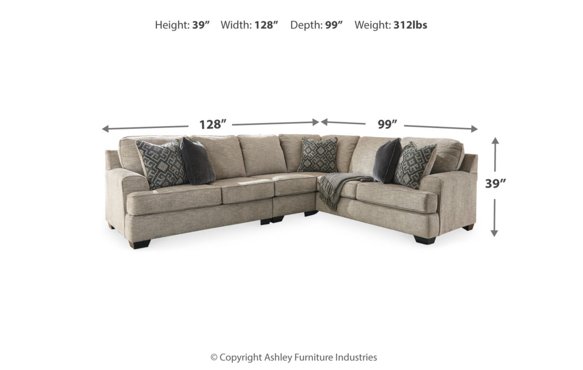 Bovarian 3-Piece Sectional