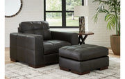 Luigi Chair and Ottoman